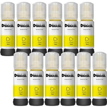 Imagem de Kit 12 Tintas Para Epson L4160 L4150 T504 L6171 L6161 L6191 T504 - Bul