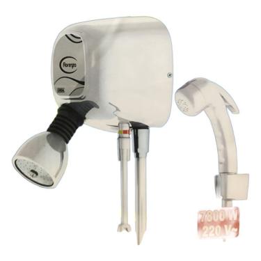 Imagem de Ducha Florenza Eletronica C/haste Cardal Branca 7800w 220v