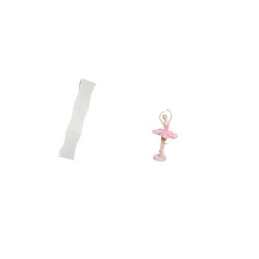 Imagem de Fenteer Abajur de Chão Elegante em Resina com Bailarina, Perfeito para Uma Decoração Aconchegante de Sala de Estar. Luminária de Chão com Escultura