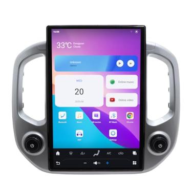 Imagem de Rádio veicular 14.4 para Chevrolet Colorado 2013-2019 Qualcomm Tesla Screen Multimedia Player Navegação Estéreo WiFi Sem Fio Carplay Android Auto Bluetooth WiFi Câmera de fábrica