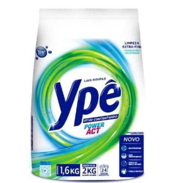 Imagem de Lava Roupas em Pó 1,6kg 1 UN Ypê Power Action - YPE POWER ACTION