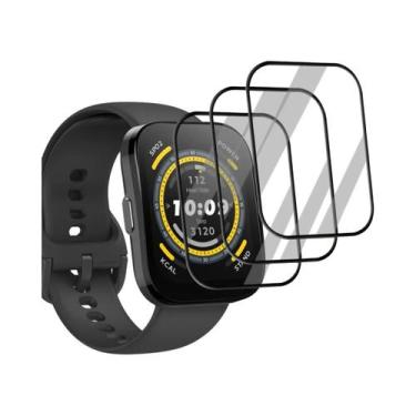 Imagem de Protetor De Tela Curvo 3D Amazfit BIP 6 Ultra-HD Com Cobertura Total A