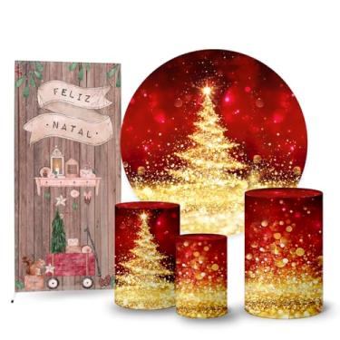 Imagem de Trio Capas Cilindro + Painel Redondo + Lateral Natal (K2NAT0026)