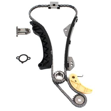 Imagem de HICHANGE Kit de corrente de distribuição compatível com Toyota Corolla Matrix Prius 08-15, serve para motor Scion xD Pontiac Vibe 1.8L 2ZRFE, tensor de corrente de sincronização, guias de rodas