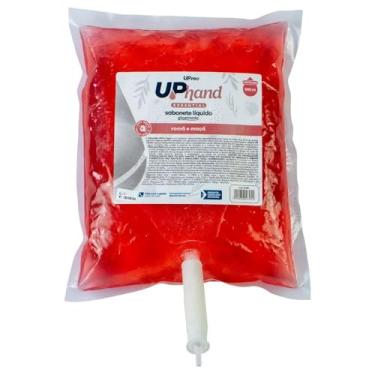 Imagem de Sabonete Líquido Glicerinado UPPro 800ml Romã e Maçã – Com Válvula para Dispenser, Hidratação e Perfume Suave