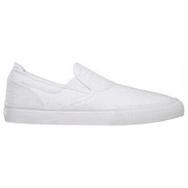 Imagem de Emerica Tênis de skate masculino Wino G6 sem cadarço, Branco/estampado., 37
