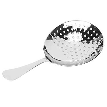 Imagem de Mingzhe Colher Escumadeira Multifuncional Em Aço Inoxidável para Coquetéis e Bar de gelo. (Luz do espelho)