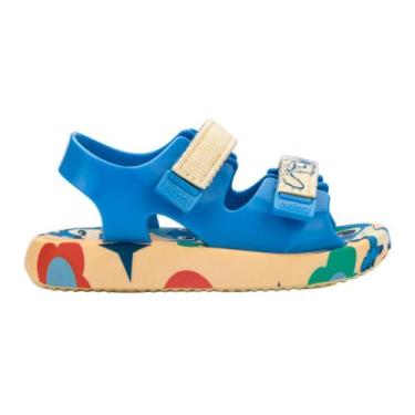 Imagem de Sandália Mini Melissa Mix Disney BB Stitch Azul, Azul, 26/27