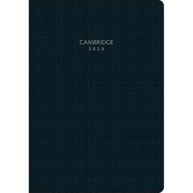 Imagem de Tilibra - Planner Executivo Grampeado 17,8 x 25,4 cm Cambridge 90 G 2025 - CAMBRIDGE PRETA