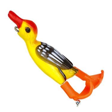 Imagem de Isca artificial pato whopper plopper com dupla hélice e anti enrosco 9