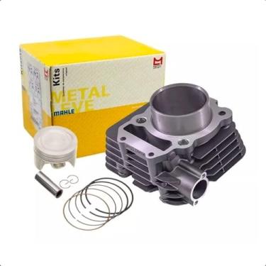 Imagem de Kit Cilindro Motor + Pistão + ANEL Fazer 250 / Lander 250 (metal Leve)