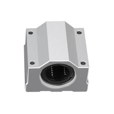 Imagem de SCS8UU SCS10UU SCS12UU Roteador CNC de rolamento de esferas linear SCS16UU SCS20UU Bloco de bucha deslizante de alumínio leve eixo de trilho de guilda (SCS16UU)