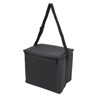 Imagem de Bolsa térmica isolada, 15L espessada para preservação de alimentos Bolsa térmica reutilizável Bolsa de compras portátil dobrável Bolsa térmica para acampamento, piquenique, pesca,
