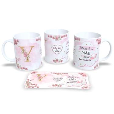 Imagem de Caneca Alfabeto dia das Mães Cada Letra é Um Carinho Para a Sua Mãe (Y)
