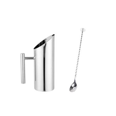 Imagem de Genérico, Jarra Suco Agua 1L e Colher Bailarina Inox Bar Bartender