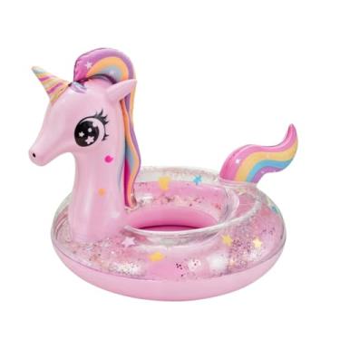 Imagem de Boia Unicórnio Infantil 70cm Piscina Bebê – Bote Inflável para Crianças de 1 a 3 Anos