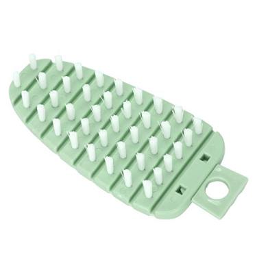 Imagem de GLOGLOW Escova de Limpeza Escova Vegetal Em Formato de Cenoura, Material PP PE, Design Flexível para Frutas e Vegetais, 5,5 X 2,4 pol., Suprimentos de Limpeza Multiuso para Purificador de Cozinha