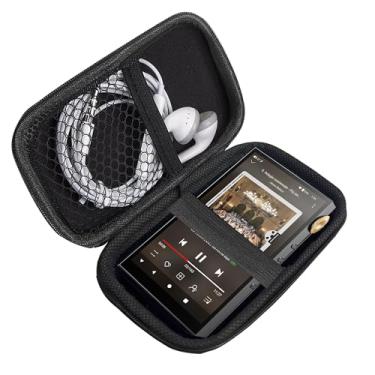 Imagem de Compatível com Oilsky MP3 Player, capa protetora Lamshaw durável, à prova de choque e leve, compatível com MP3 Player Oilsky G88 de 4 polegadas (preto)