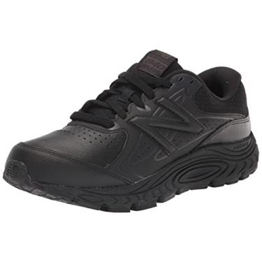 Imagem de New Balance Tênis de caminhada masculino 840 V3, Preto/branco, 9.5