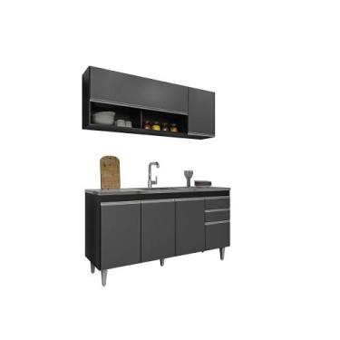 Imagem de Balcão Gabinete Para Pia 150cm 4 Portas Ayla - SSX Multicoisas - Mader