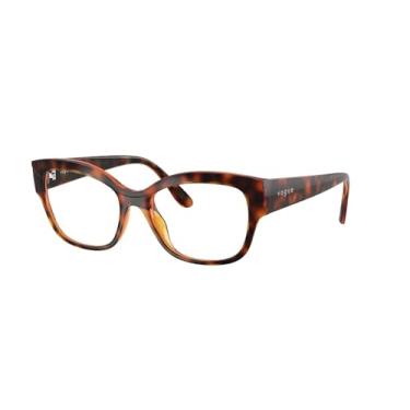 Imagem de Armação para Óculos Vogue Eyewear 0VO5635U W656 Tam 53 / Havana Marrom