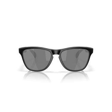 Imagem de Óculos de Sol Oakley Polarizado Frogskins S 0OO9508 950806 Tam 53 / Preto Fosco - Lentes Prizm Black Polar