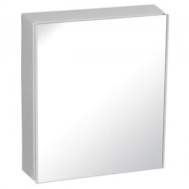 Imagem de Espelheira para Banheiro 1 Porta Astra Cinza Claro