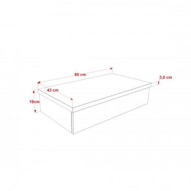 Imagem de Conjunto Para Banheiro Gabinete Com Cuba Aria Rt41 600w Metrópole Compace Branco Chess
