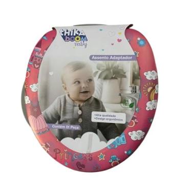 Imagem de Assento Adaptador Infantil para Vaso Sanitário - Rosa
