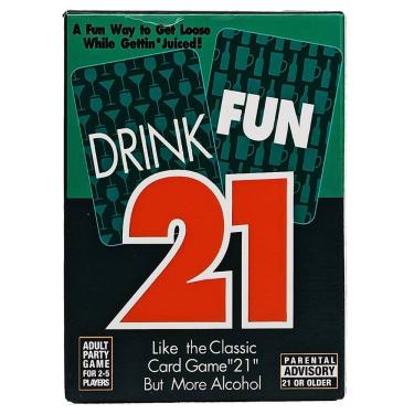 Imagem de Card Game Drinks Funs 21 Fun Family para adultos, adolescentes e crianças