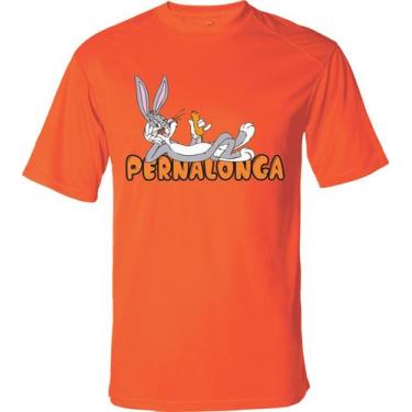 Imagem de Camiseta  Pernalonga fornecedor M&M Presentes Personalizados, Laranja,