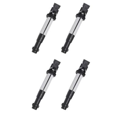 Imagem de Compatível com Lada Priora Saloon 2170 1.6Lpg 2009 2010 2011 2012 2013 2014 2015 2016 - Pacote com 4 bobinas de ignição para carro (código 2112370501010)