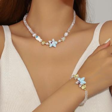 Imagem de Colar de praia moderno para mulheres, acessório de verão, design de berloque, joia ideal para adição sazonal, presentes de amizade, Medium, Latão, Sem Pedra Preciosa