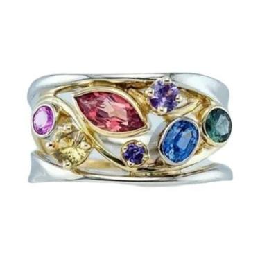 Imagem de Anel De Cristal De Quartzo Ionix Para Drenagem Linfática E Terapia Mag