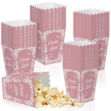 Imagem de 100 caixas de festa Cielito Lindo caixas de doces mexicanos Platos de Barro Mexicanos Tigelas de pipoca Cinco de Mayo Baldes de guloseimas recipientes para festa mexicana chá de bebê lembrancinhas