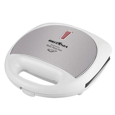 Imagem de Sanduicheira Britânia Bello Pane Antiaderente Inox 750W 220V