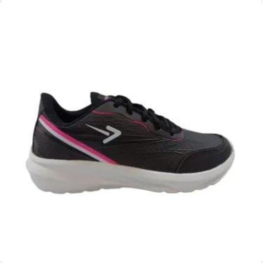 Imagem de Tênis Running Feminino Jogger Box 200 Preto E Pink-Feminino