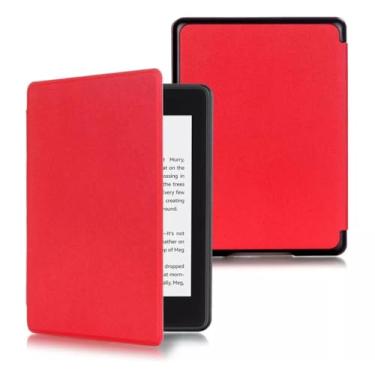Imagem de Capa Case Proteção para Kindle 10ª Geração 2019 J9G29R 6" + Película (Vermelho)