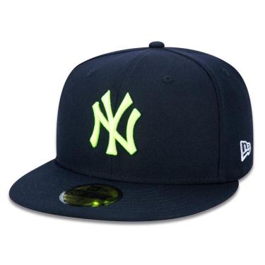 Imagem de BONE 59FIFTY ABA RETA MLB NEW YORK YANKEES ABA RETA FITTED MARINHO NEW ERA-Masculino