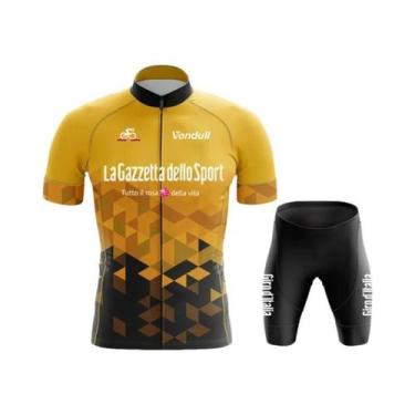 Imagem de Conjunto De Camiseta De Ciclismo Masculina Tour De Giro D'ITALIA, Unif
