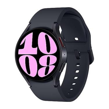 Imagem de Samsung Relógio inteligente Galaxy Watch 6 44 mm Bluetooth, rastreador de fitness, zonas HR personalizadas, treinamento avançado de sono, monitor cardíaco, sensor BIA, insights de bem-estar de saúde,