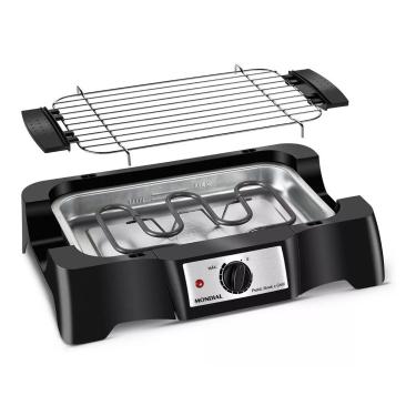 Imagem de Churrasqueira elétrica Mondial CH-07 127V preta