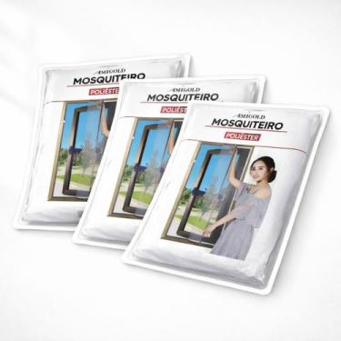 Imagem de Tela Mosquiteira Janela Porta Proteção Anti-Inseto Mosquito Pernilongo