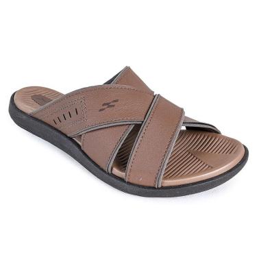 Imagem de Chinelo Slide Itapuã Castanho Trançado Masculino ITAPUA-Masculino