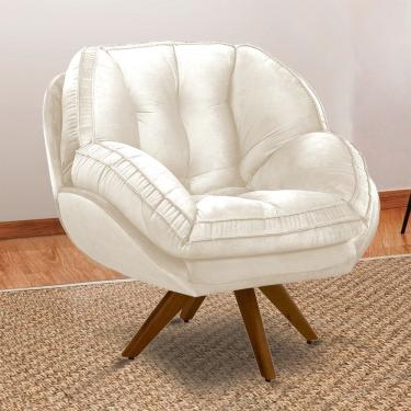 Imagem de Poltrona Evora Base Giratoria Movellu Home