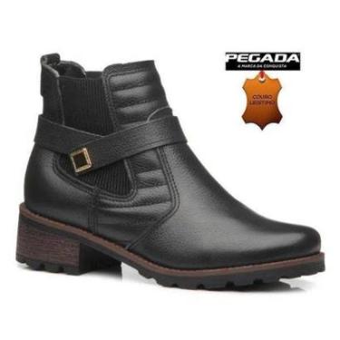 Imagem de Bota Coturno Em Couro Pegada 281412 Feminino-Feminino