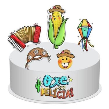 Imagem de Topo De Bolo Festa Junina Arraia Aniversario Infantil Festas