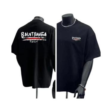 Imagem de Camisetas Unissex De Alta Qualidade Com Estampa, Soltas E De Manga Cur