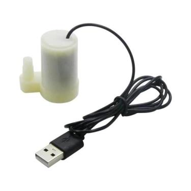Imagem de Bomba De Água Submersível USB Micro De Baixo Ruído Para Aquário, Tanqu
