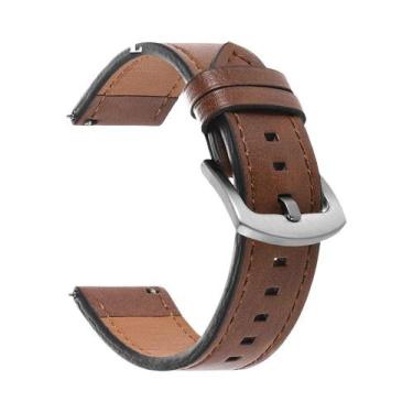 Imagem de Pulseira De Couro Vintage 20mm 22mm Para Samsung Galaxy Watch 7/6/5/4 